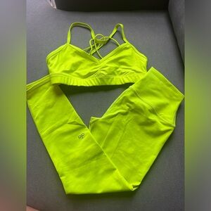 All Workout Set - Neon Yellow